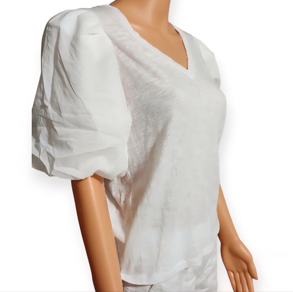 Express White Boxy Crop T-Shirt - Picture 2 of 8